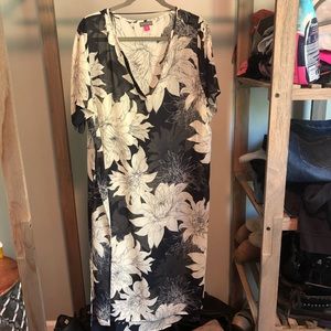 Vince Camuto floral tunic